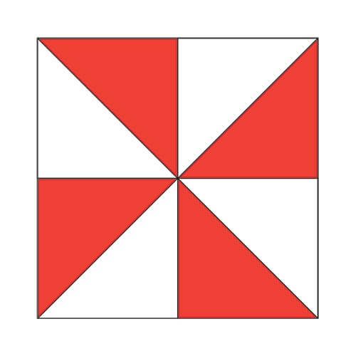 Pinwheel Block Quilt Street