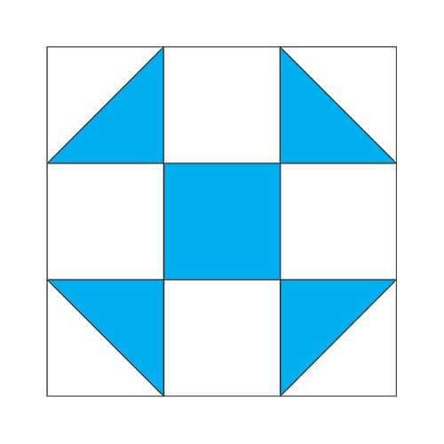 Shoo Fly Block Quilt Street