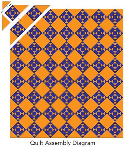 Aiden Court Quilt - Quilt Assembly