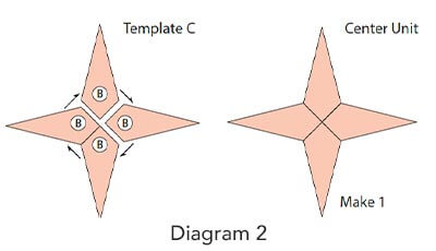 Maui Star Block - Diagram 2