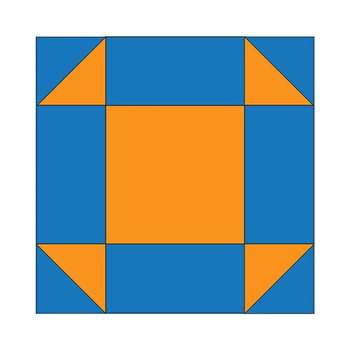 Puss in the Corner Block