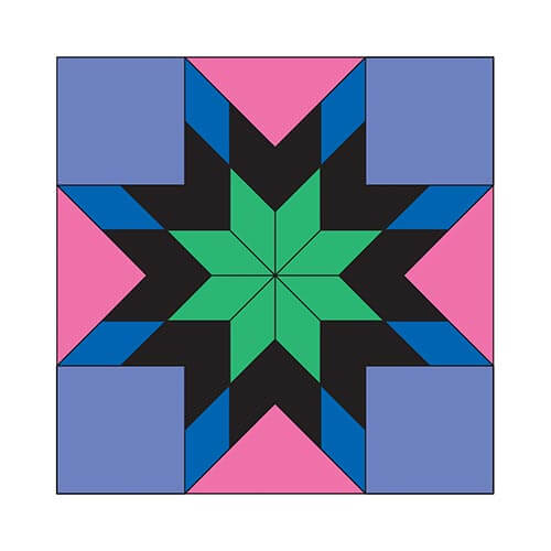 Star of the Bluegrass Block