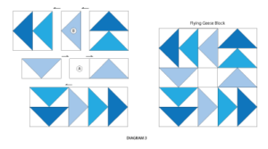 Flying Geese Block Diagram 3