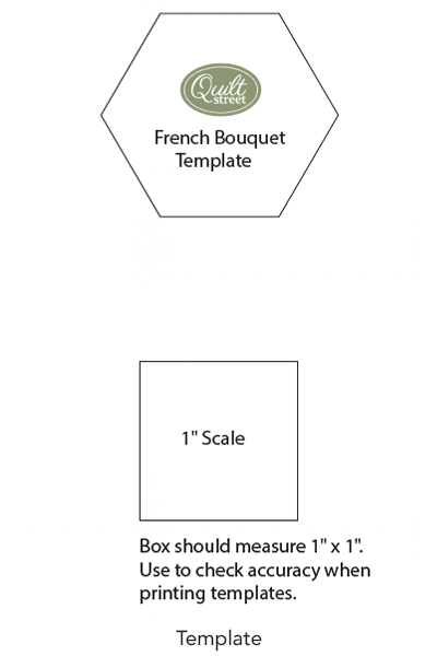 French Bouquet Template