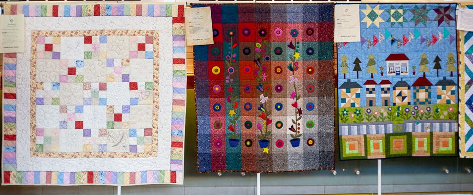 This is what we do exhibition 2023 sample quilts