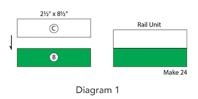 Celebration Quilt-Along Part 2, Diagram 1