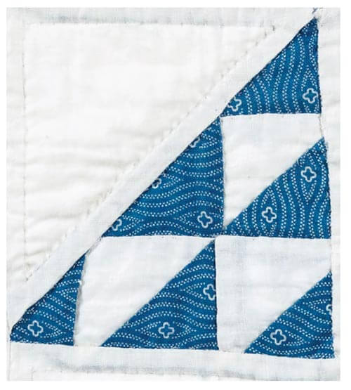 Tempus Fugit Quilt, Detail 1