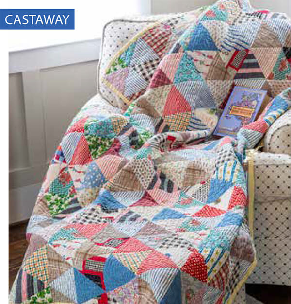Quick Guide to Quilting - Castaway quilt