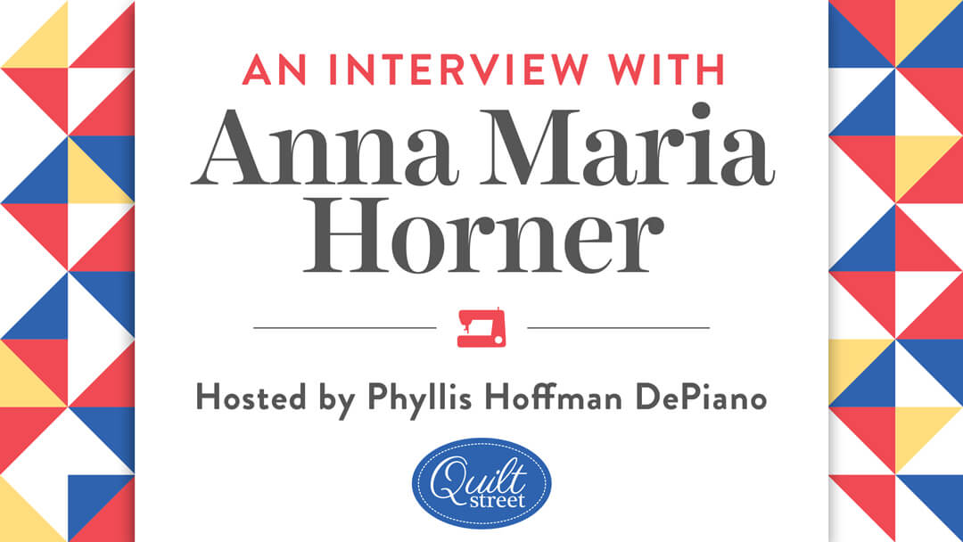 Quilt Street Anna Maria Horner Interview slide